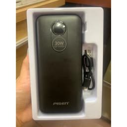 Pin dự phòng sạc nhanh 30W Pisen TP-D090 20.000mAh và 22.5W Wekome WP-28 30.000mAh. LKP 6