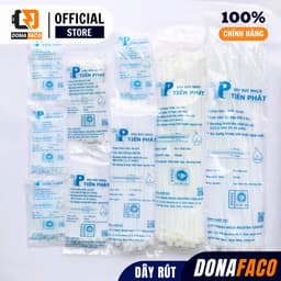 Dây rút nhựa dây thít nhựa màu trắng đen đủ size nhiều kích cỡ siêu bền 5