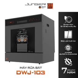 [Miễn Phí Lắp Đặt] Máy Rửa Bát Junger Leopard DWJ-103, Sấy Khô Khử Khuẩn UV 8 Chế Độ Rửa Chuyên Sâu, Hàng Chính Hãng 2