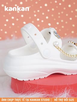 Dép quai hậu cho bé gái KanKanStore xăng đan sandal trẻ em nhẹ êm chân KA059 5