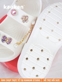 Dép quai hậu cho bé gái KanKanStore xăng đan sandal trẻ em nhẹ êm chân KA059 7