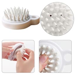 Lược Gội Đầu Bằng Silicon Mát Xa Da Đầu - Bàn Chải Gãi Đầu Silicon Mềm 2