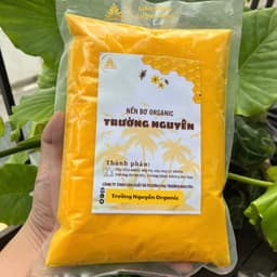 1Kg Sáp Bơ Làm Nến Hoa Pha Sẵn Trường Nguyên Organic, Công Thức Độc Quyền,, Dễ Làm, Làm Các Loại Hoa Từ Khuôn Silicon 5