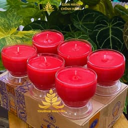Nến Bơ Trường Organic Ly N03T 150ml Cháy 27h, Nến Cúng, Nến Bàn Thờ, Nến Cúng Dường, Nến Sắp Lễ 1