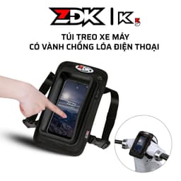 ZDK-K5 Túi treo đầu xe máy phiên bản cao cấp có viền chống loá điện thoại để 3