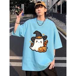 Áo thun GHOST Halloween Bí Ngô Ma Quái Dơi áo nam nữ 6