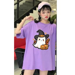 Áo thun GHOST Halloween Bí Ngô Ma Quái Dơi áo nam nữ 5