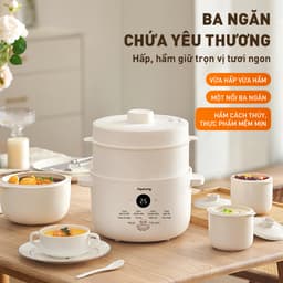 Nồi Nấu Chậm Joyoung JSC-187, 1.8Lit - 300w, Lòng Nồi Sứ, Hàng Chính Hãng 2