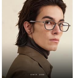 Gọng kính cận thời trang nam nữ NARO EYEWEAR dáng vuông chống tia UV chất liệu titanium cao cấp - 2202 5