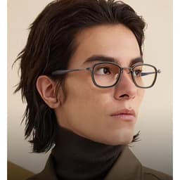 Gọng kính cận thời trang nam nữ NARO EYEWEAR dáng vuông chống tia UV chất liệu titanium cao cấp - 2202 6