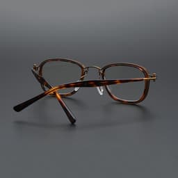 Gọng kính cận thời trang nam nữ NARO EYEWEAR dáng vuông chống tia UV chất liệu titanium cao cấp - 2202 3