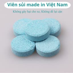 Viên Sủi Rửa Kính Cho Xe Ô Tô, Viên Sủi Pha Nước Chống Ố Kính, Không Để Lại Cặn -1 Viên Pha 4 Lít Nước -DK.Cars - VS 2