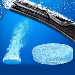 Viên Sủi Rửa Kính Cho Xe Ô Tô, Viên Sủi Pha Nước Chống Ố Kính, Không Để Lại Cặn -1 Viên Pha 4 Lít Nước -DK.Cars - VS 5