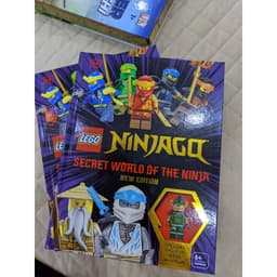 [ Đặt Trước ]  Book Lg Ninja Secret World of the Ninja New Edition Lloyd - Kimono- Jay Amor L Minifi 2