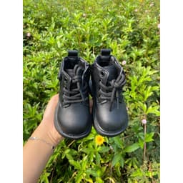 [Tăng 1 size] Giày bốt cổ cao bé trai bé gái lót lông nhẹ da PU khóa kéo thời trang HQ cho bé từ 6 tháng - 4 tuổi [2268] 8