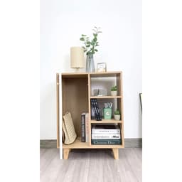 Tủ Đựng Đồ Kệ Đa Năng Trang Trí Decor Không Gian Gia Đình Dễ Lắp Ghép ND14 4
