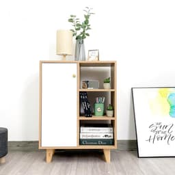 Tủ Đựng Đồ Kệ Đa Năng Trang Trí Decor Không Gian Gia Đình Dễ Lắp Ghép ND14 8