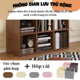 Kệ sách nhiều tầng, kệ tổ ong đa năng, kệ gỗ giá rẻ cho học sinh, sinh viên TAGO ND16 9