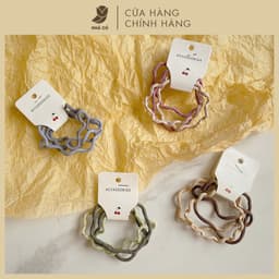 Dây Cột Tóc Sợi Kẹo Pha Lê Hình Hoa Ong NHÀ CÚ Dây Buộc Co Giãn Phong Cách Hàn Quốc Dễ Thương Hot Trend 1