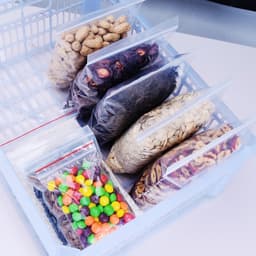 Set 10 Túi Zip Đựng Thực Phẩm Bảo Quản Thức Ăn Đồ Khô Đồ Tươi Sống Trong Tủ Lạnh An Toàn Tái Sử Dụng 3