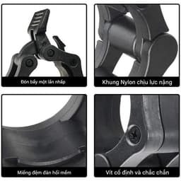 Kẹp Khóa Thanh Đòn Tạ KINGBOX, Khóa Tạ Bản Nâng Cấp Rộng 50mm Phù Hợp Với Thanh Đòn 50mm 8