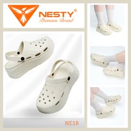 [NE18] [Tặng Charm] Dép Sục Nữ NESTY Chất Liệu Eva Cao Cấp Đế Cao 6cm ( KO3 ) 1