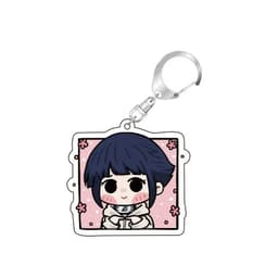 Móc khóa Uzumaki Naruto Sasuke Kakashi Sakura Hinata móc khoá bằng chất liệu arcrylic trong suốt 4