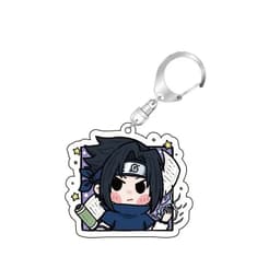 Móc khóa Uzumaki Naruto Sasuke Kakashi Sakura Hinata móc khoá bằng chất liệu arcrylic trong suốt 7