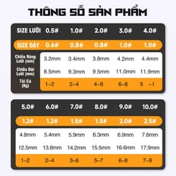 Thẻo Cước Lưỡi Tự Lật Chuyên Câu Rô Diếc Thẻo Câu Đài Buộc Sẵn Lưỡi Câu Cá Chất Lượng 4