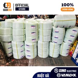 Ống Ruột Gà Luồn Dây Điện Sino Phi 16 - 20 - 25 - 32 - Ống mềm Luồn Dây Điện 5