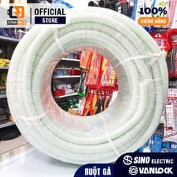 Ống Ruột Gà Luồn Dây Điện Sino Phi 16 - 20 - 25 - 32 - Ống mềm Luồn Dây Điện 7