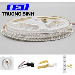 LED FULL MÀU HẮT SÁNG CẠNH BÊN HÔNG 4020 WS2812B ARGB NEOPIXEL 144LED/MÉT 170LED/MÉT 100LED/MÉT RỘNG 5MM 5V 1 MÉT 2