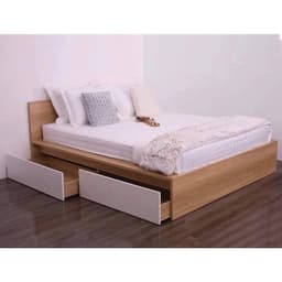 Giường ngủ công nghiệp có 2 ngăn kéo to 1