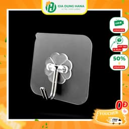 Combo 10 Móc Treo Đồ Dán Tường Chắc Chắn Tiện Dụng Cho Nhà Cửa 1
