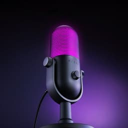 (Creed2) Thiết bị thu âm Razer Seiren V3 Chroma - RGB USB Microphone with Tap-to-Mute 3