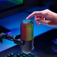 (Creed2) Thiết bị thu âm Razer Seiren V3 Chroma - RGB USB Microphone with Tap-to-Mute 2