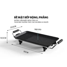Bếp nướng điện không khói SUNNHOUSE SHD4607 BẢO HÀNH 12 THÁNG, Bếp nướng điện 1500w Hàng Chính Hãng 4