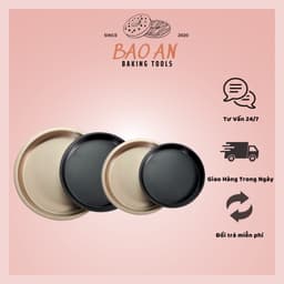 Khay nướng bánh Pizza chống dính, khay nướng nồi chiên không dầu NCKD 1