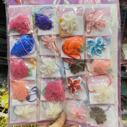 Dây cột tóc hoa nhiều mẫu 3