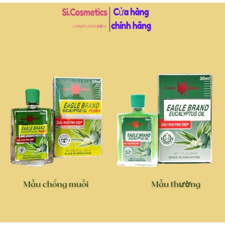 Dầu Khuynh Diệp Con Ó EAGLE BRAND EUCALYPTUS OIL 30ML