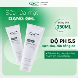 Sữa rửa mặt GSC 5.5PH Cleansing Gel làm sạch sâu, cân bằng da, giúp giảm mụn cho da dầu mụn 2