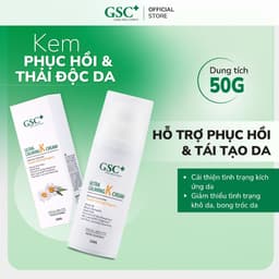 Kem phục hồi làm dịu da cùng vitamin K phục hồi da nhiễm cort GSC Ultra Calming Cream 50gr 2