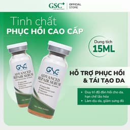 Serum hỗ trợ tái tạo da, cấp ẩm, chống lão hóa GSC ADVANCED REPAIR SERUM 15ml [Dược mỹ phẩm] 2