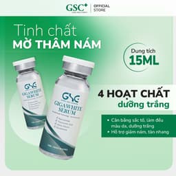 Serum hỗ trợ dưỡng trắng, giảm nám GSC GIGA WHITE SERUM 15ml [Dược mỹ phẩm chính hãng] 2
