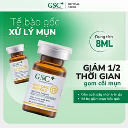 Tế bào gốc hỗ trợ xử lý mụn GSC Acne Care Ampoule TR giảm mụn, kiềm dầu 1 lọ 8ml 2