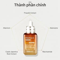 Tinh Chất Keo Ong Wellderma Propolis 1000 Energy Ampoule Hàn Quốc Cải Thiện Nếp Nhăn Lọ 50ml 2