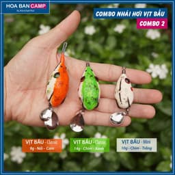 Combo Nhái Hơi VỊT BẦU | 3 Mẫu/Combo 3