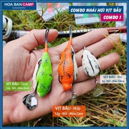 Combo Nhái Hơi VỊT BẦU | 3 Mẫu/Combo 2