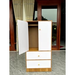 Tủ đựng quần áo đa năng,Tủ quần ao trẻ em, người lớn đa năng tiện lợi bền đẹp gỗ Decor gỗ MDF ND58 5