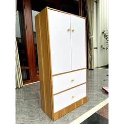Tủ đựng quần áo đa năng,Tủ quần ao trẻ em, người lớn đa năng tiện lợi bền đẹp gỗ Decor gỗ MDF ND58 3